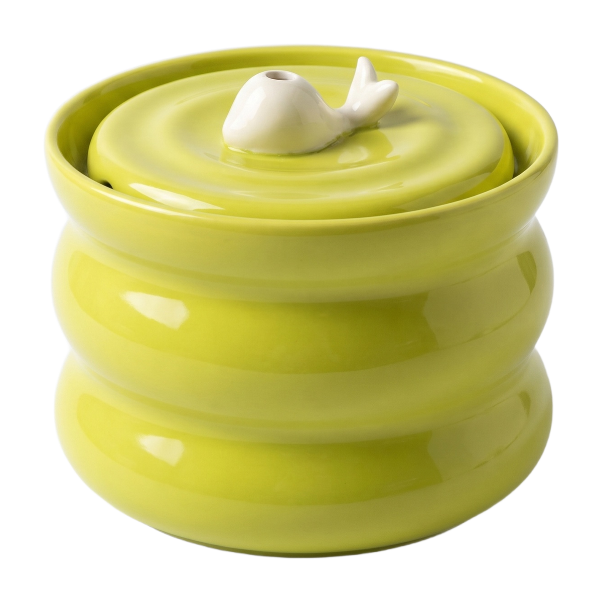 Fontaine à eau en céramique pour chat et chien – Silencieuse 800 ml