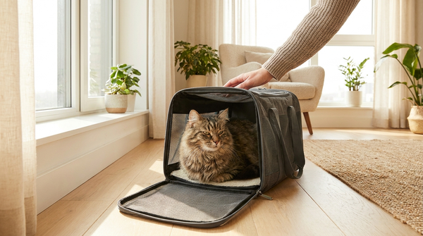 Voyager avec son chat : comment choisir un sac de transport confortable et sûr