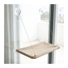 Hamac de fenêtre à ventouses pour chat – Couchage suspendu — vue 1