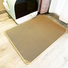 Tapis attrape-litière double couche pour chat – Anti-projection — vue 2