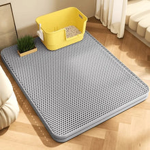Tapis attrape-litière double couche pour chat – Anti-projection — vue 3