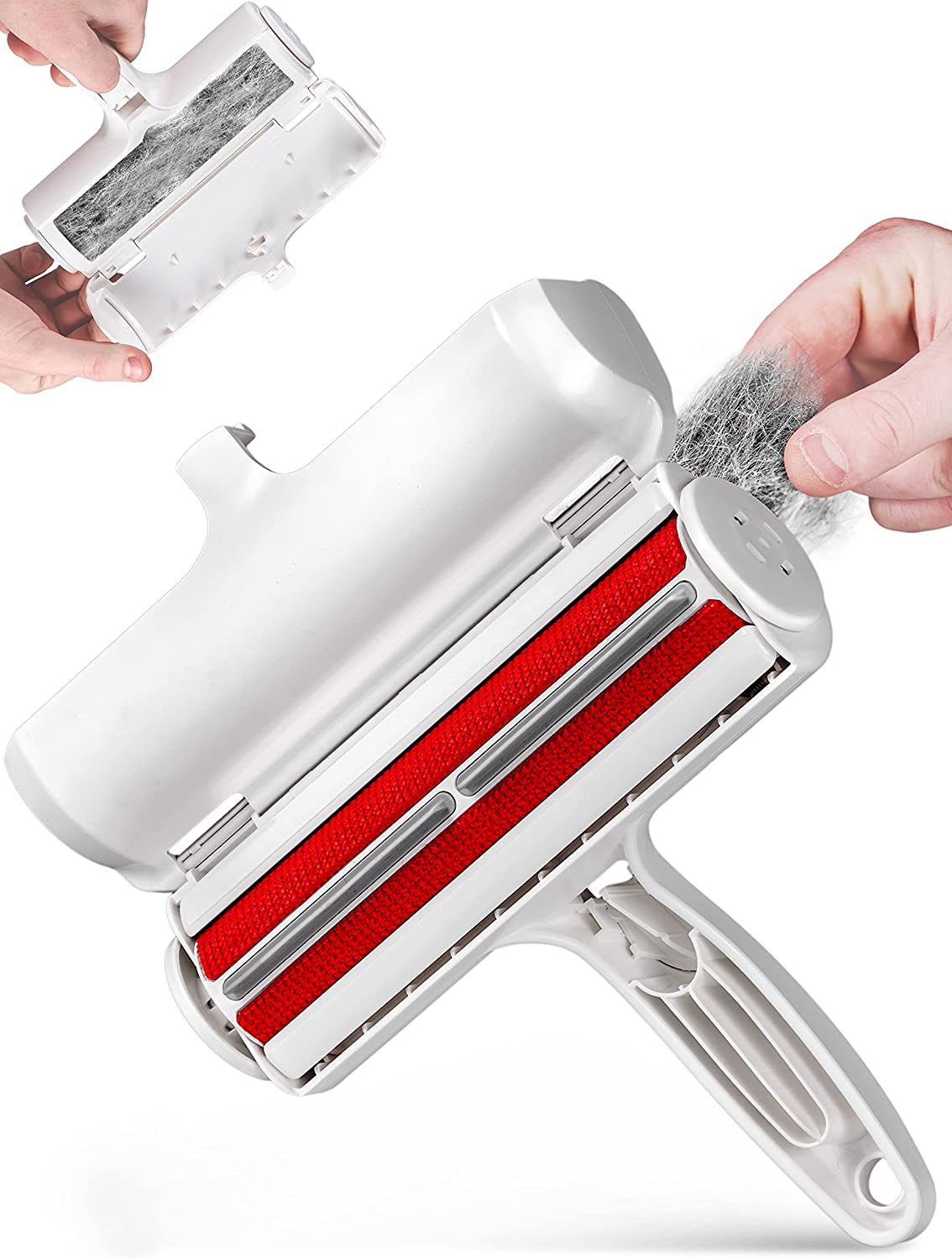 Brosse anti-poils réutilisable pour animaux – Canapé, textile & voiture