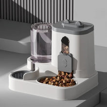 Distributeur de croquettes et d'eau 2-en-1 pour chien et chat — vue 2