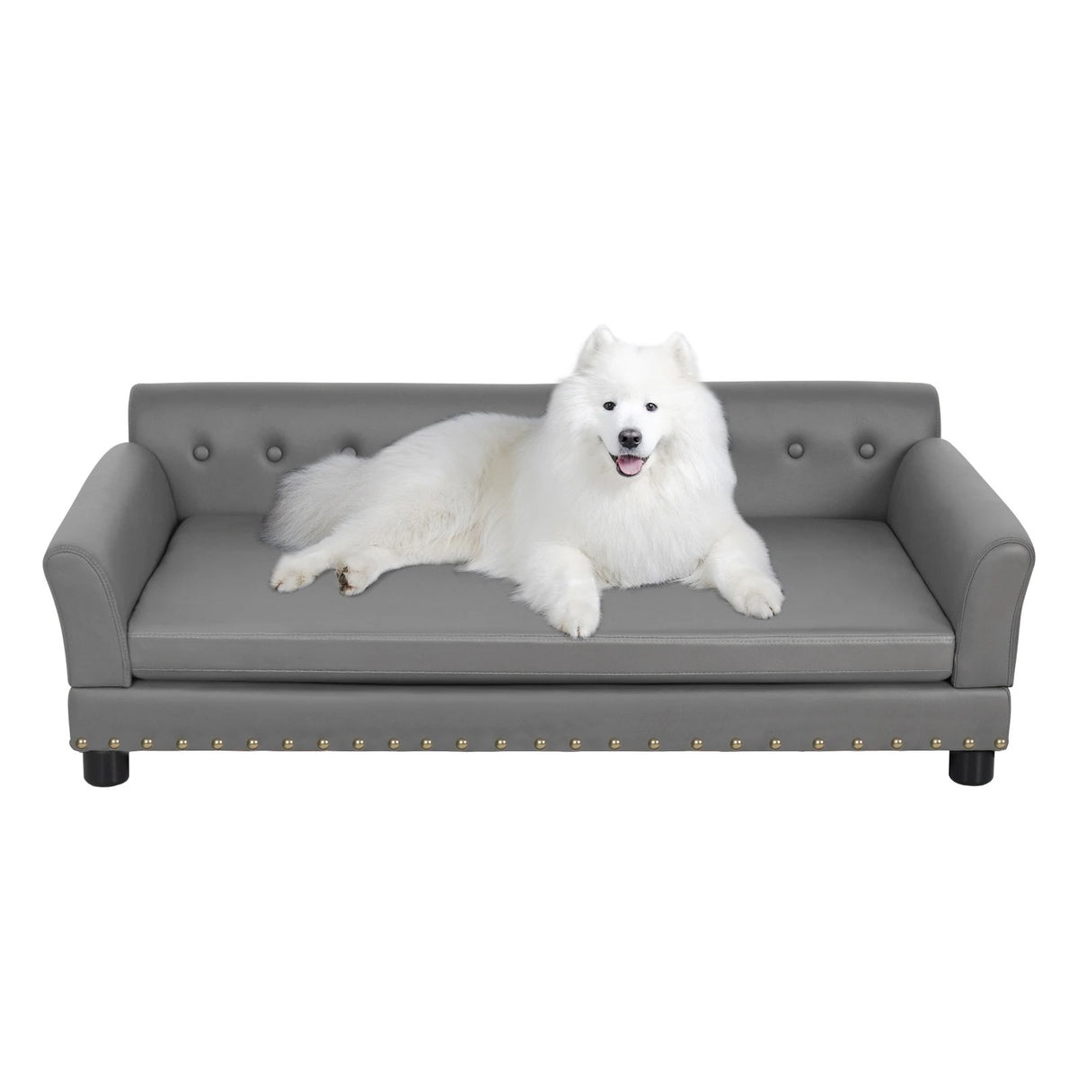 Canapé pour chien en simili-cuir — Édouard