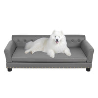 Canapé pour chien en simili-cuir — Édouard