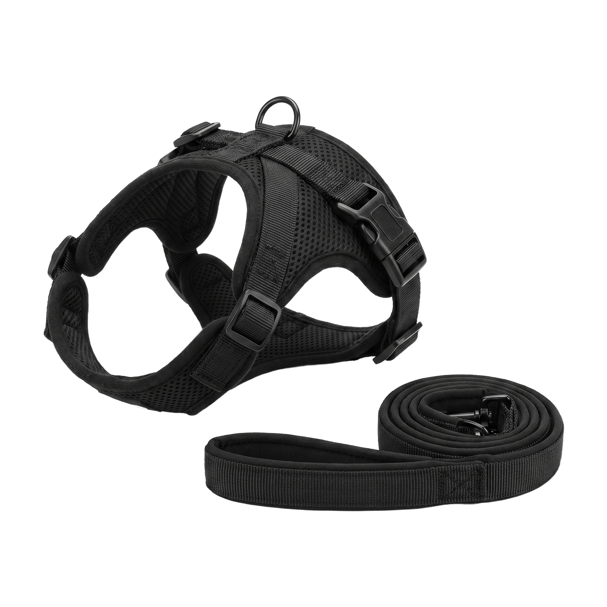 Harnais anti-traction pour chien avec laisse – Réglable et confortable