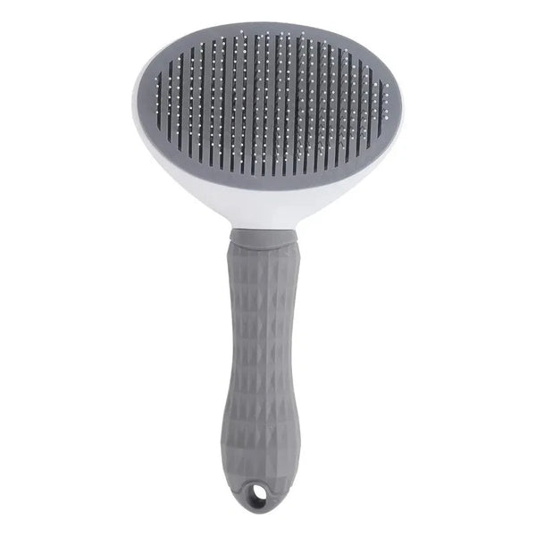 Brosse auto-nettoyante coloris gris