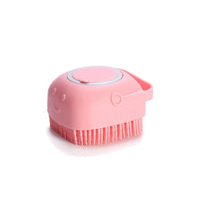 Brosse de bain en silicone à réservoir de shampoing – Chien et chat — vue 7
