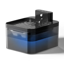 Fontaine à eau sans fil pour chat 2,2 L – Batterie et détecteur de mouvement — vue 1