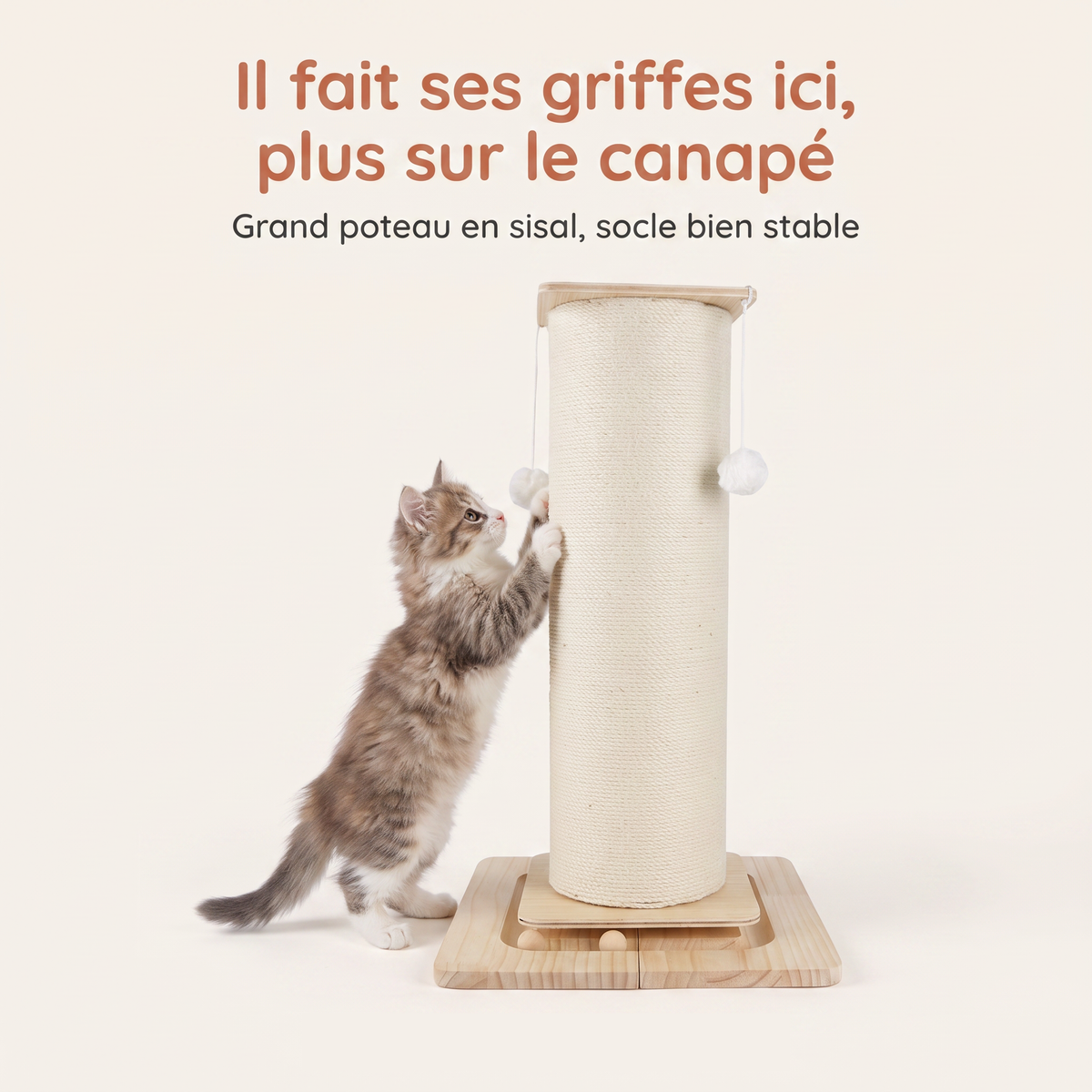 Griffoir sur pied 80 cm — Marcel