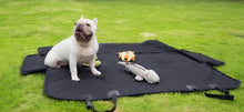 Dog back seat cover – Quilted, water-repellent, with side flaps — vue 5