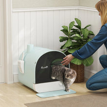 Maison de toilette pour chat avec tiroir – Bac à litière fermé anti-odeur — vue 3