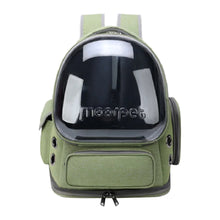 Sac à dos de transport à bulle pour chat et petit chien – Façade panoramique transparente — vue 3