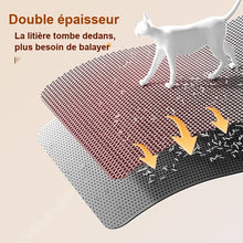 Tapis attrape-litière double couche pour chat – Anti-projection — vue 5