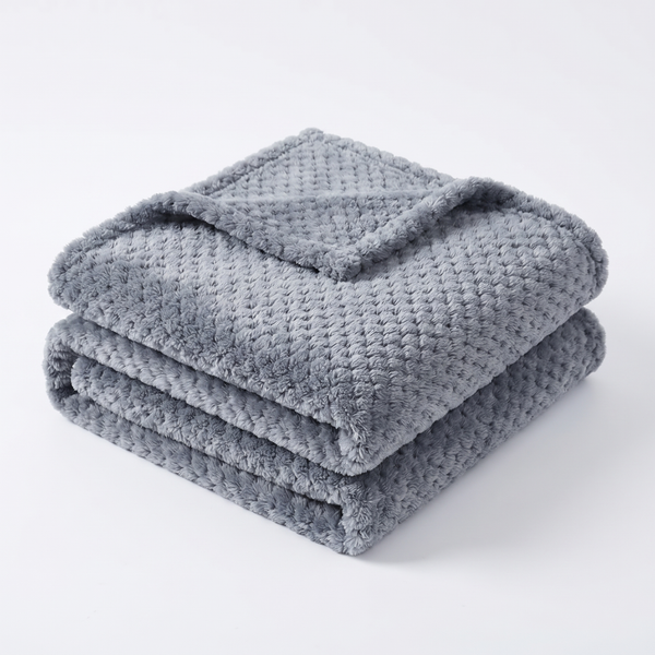 Couverture polaire Gris Douce Patte