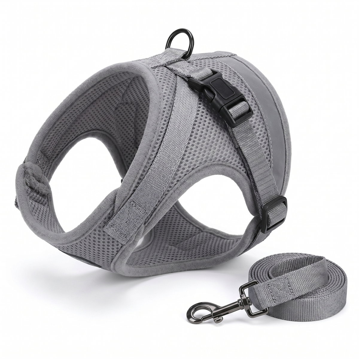 Harnais anti-traction pour chien avec laisse – Réglable et confortable