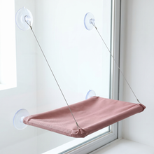 Hamac de fenêtre à ventouses pour chat – Couchage suspendu — vue 5