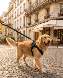 Harnais anti-traction pour chien avec laisse – Réglable et confortable — vue 4