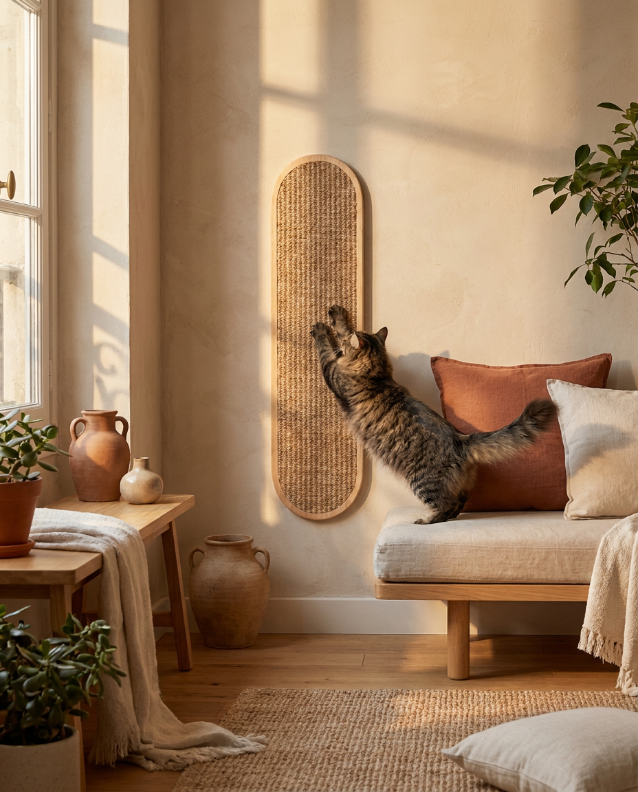Griffoir mural en sisal — Léon