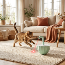 Jouet laser automatique pour chat – Pointeur rotatif anti-ennui — vue 1