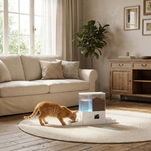 Distributeur automatique 2-en-1 connecté pour chat et chien – Croquettes + fontaine à eau WiFi, 8,5 L — vue 4