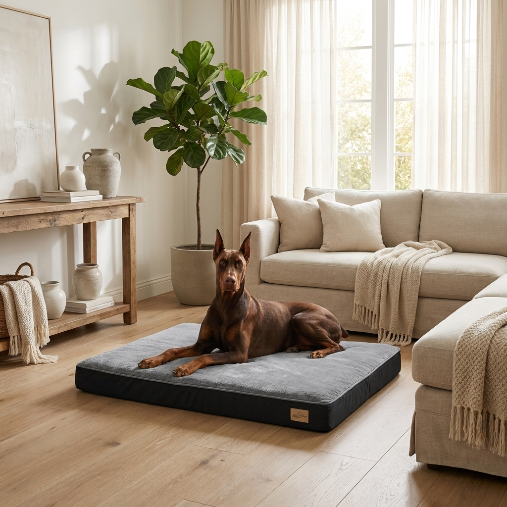 Lit orthopédique pour chien — Auguste