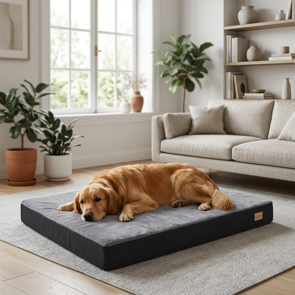 Lit orthopédique pour chien — Auguste