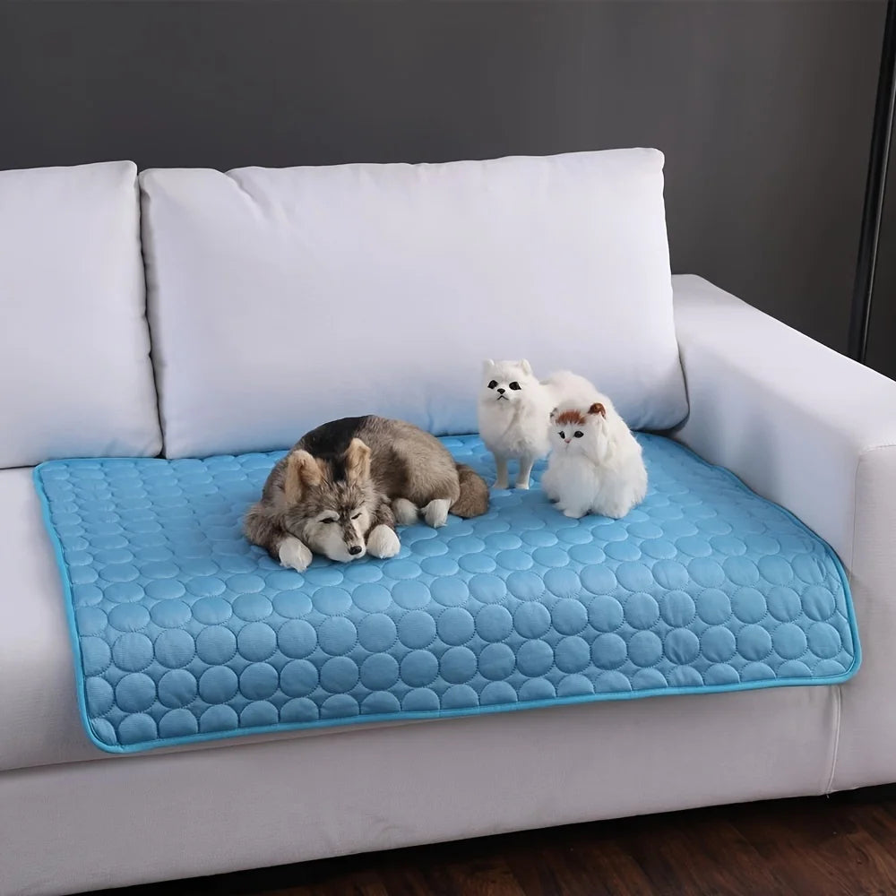 Tapis rafraîchissant pour chien et chat – Fraîcheur d'été sans électricité